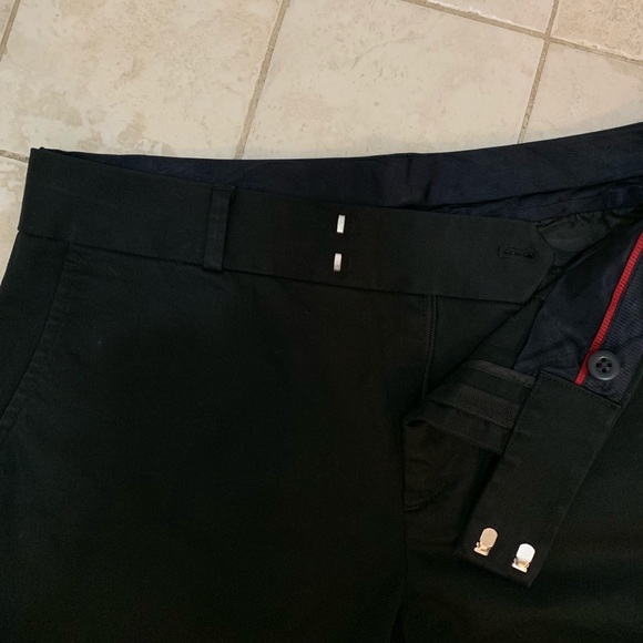 Banana Republic black straight leg pants - Picture 3 of 4